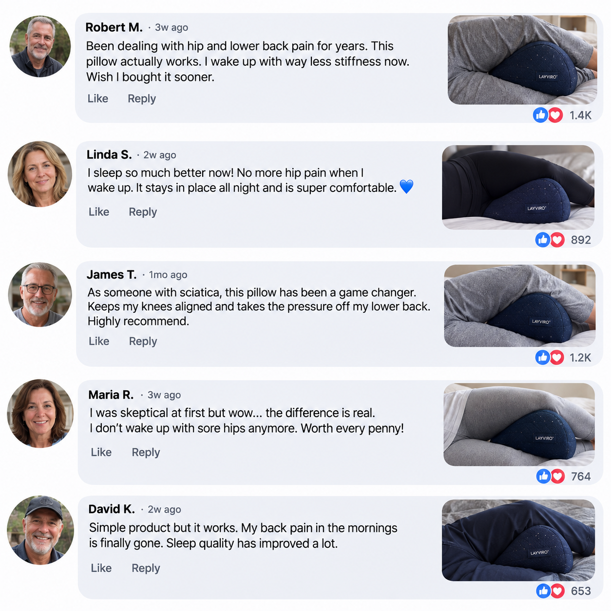 LAYVIRO™ Alignment Pillow