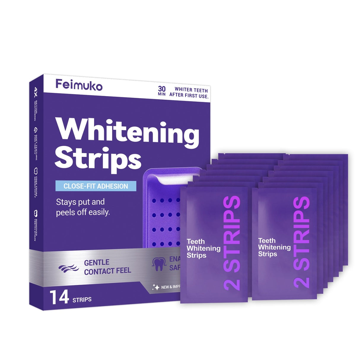 LAYVIRO™ Purple Whitening Strips