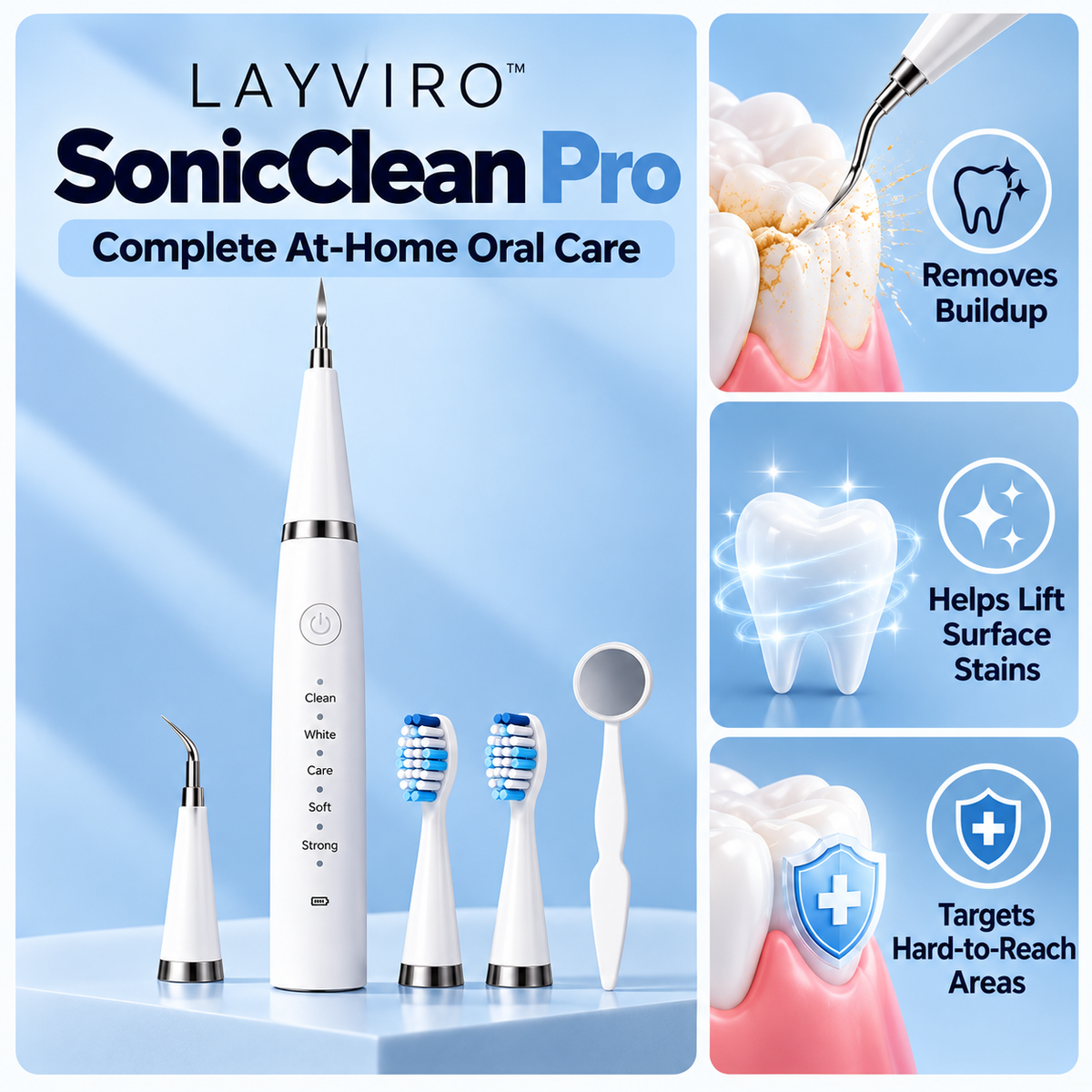 LAYVIRO ™ Complete Oral
Full Care Kit (everything included)